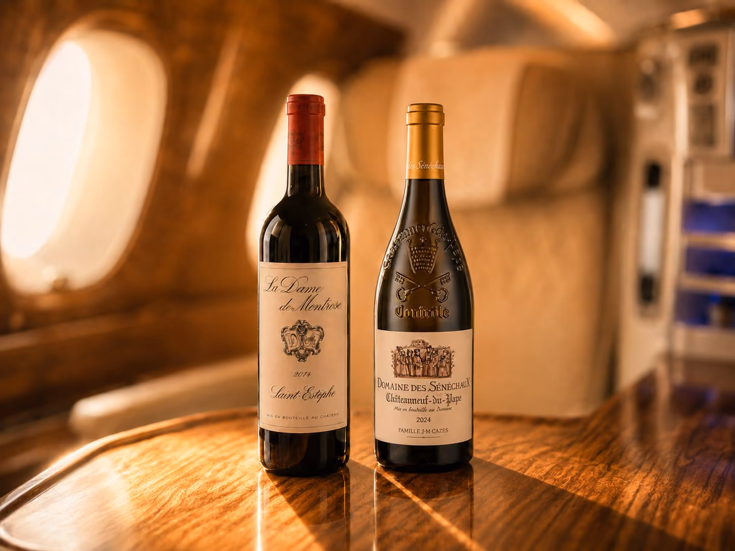 This season's business class wines, from Emirates business class