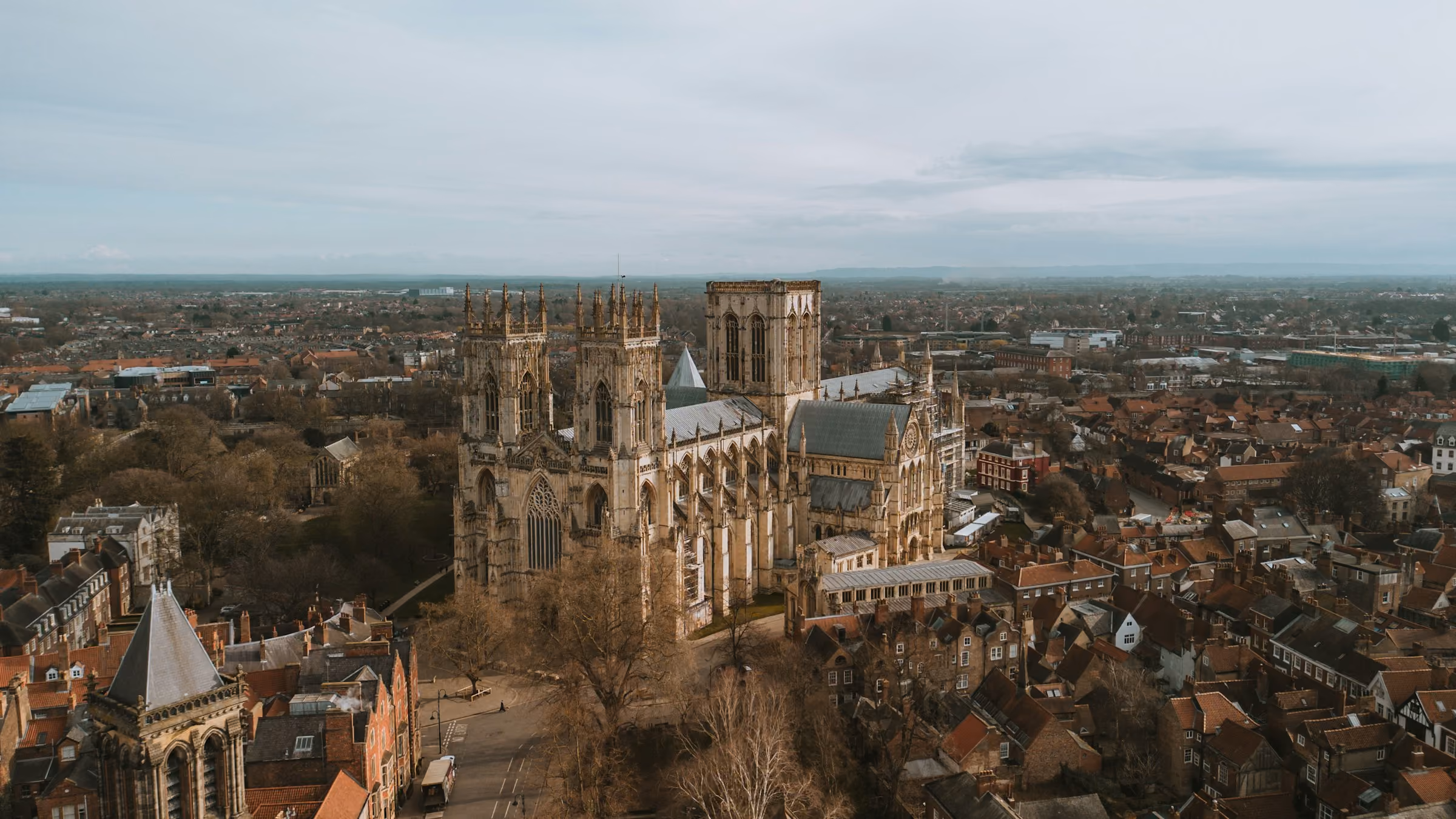 York's rooftops and the Minster